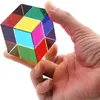Color Cube Crystal Prism Desktop Toy Ornament Kbxlife смешанный куб для обучения украшения дома 240430