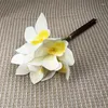 Fleurs décoratives simulation whelans bouquet 3d imprimé faux décor de mariage artificiel flor
