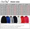 Custom Your Zipper Hoodies Femmes hommes Fashion Fashion Sweatshirt à capuche à manches longues Vêtements de vêtements de sport d'hiver d'automne décontractés 240420