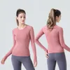 Abbigliamento sportivo lu swift elastico palestra da yoga camicie da donna e magliette donne a maniche lunghe maglia maglia da corsa sportiva giacca sportiva veloce felpe in fitness nero top 2.0 maniche lunghe