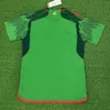Maillots de football Home 2022 Carlta Coupe du monde du monde Mexique Jersey Custom Ximens Sanchez Shirt National Team