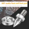 Усилители 4pcs Hifi Audio Foot Spike Spike из нержавеющей стали динамика динамика Hine Stand Pad Nail