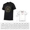 Polyédrica D20 Dice of the Druid Minimalista Mapas de mesa RPG Camiseta adicta en blanco Camisetas gráficas para hombres de la ropa hippie.