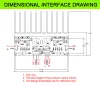 Verstärker Cirmech kostenloser Versand Dual AC1232V 2.0 Kanal TDA7293 100+100W HiFI Stereo Audio -Verstärker -Board