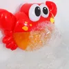 Bubble Crabs Frogs Baby Showers Toys Music électrique Fun Toddler Showers Making Babble Shower Machines 240426