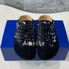 Slippers 2024 Baotou Half Women's Lace Up Awas