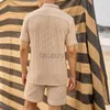 Parcours masculin Streetwear 2024 Plaid décontracté masculin Plaid Short à manches courte tendance mode coloride solide