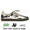 2024 Inomhus Vegan Wales Bonner Pony Leopard Shoes Designer Sporty Mens Womens Classic Pink Velvet Black White Cloud Consortium Cup Sneakers Trainers Storlek 36 45 45