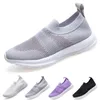 Chaussures de fitness baskets blanches pour femmes Vulcanize d'été Slip on Ladies Socks Trainers Femmes décontractées Chaussures 2024