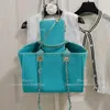 Designer Beach Bags 50CM Large Shopping Bag 10A Mirror quality Luxury Chain Shoulder Bag Canvas Tote Bag With Box C128