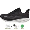 2024 met originele logo hardloopschoenen trainers Clifton 9 Bondi 8 GTX Peach Whip Triple Black White Harbor Mist Airy Blue Sweet Real Picture Running Shoes US6-11