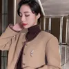 Broşes Kore Moda Rhinestone Buğday Kulak Düğmesi Pimleri Kıyafetler Kadınlar için Kısa Kollu Aksesuarlar