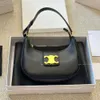 Sacs de créateurs 10a Cas noirs vintage Ava Tote sac pour femmes luxurytes sac à main