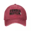 قبعات الكرة عتيقة Dunder-Mifflin-Logo