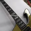 Stokta PS2CM Mor Altın Şerit Çatlamış Ayna Iceman Stanley Elektro Gitar Abalone Vücut Bağlayıcı İnci Abalone Blok Kakmı