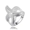 Clusterringe schöne nette Dame Starfish 925 Sterling Silber Ring Mode Schmuck Charme Hochzeit Frauen Fashion Party süßes Geschenk H240504