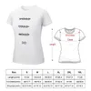 Polos femminile The Did T-shirt Graphics Summer Tops Bluses Woman 2024