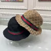 Projektanci damski kubełko kapelusz męski casquette bob szerokie gąbiki