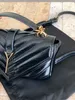 Prachtige en nobele damesschoudertas crossbody tas lederen tas 2024 godin queen keten crossbody tas hoogwaardige aaahhh 779430