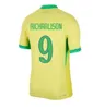 2024 2025 Brésil Jerseys de football Christ The Redeemer Kit Concept Special Richarlison Neymar Shirt G. Jesus Vini Jr Rodrygo Football Uniforme Camisetas