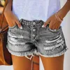 Jeans de femmes shorts en denim sexy sexy femelles femmes trous de la mode
