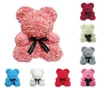 25 cm Rose ours simulation Fleur Créative Gift Soap Rose Teddy Bear Birthday Gift Ground T8G018 271 G22904364
