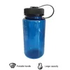Vattenflaskor Lätt sportdryck container bärbar 20 oz med handtag för barn vuxna skola aktiv