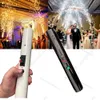 Tragbare Hochzeitshand -Torch -Maschine für Bühnenparty -Party -Ehepaarer ohne Batterie Kaltpyro Feuerwehrbrunnen 240430 wiederverwendbar