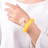 Pulseira báltica badrolcast frango Óleo de frango amarelo pulseira de abelhas âmbar Original Stone Feminino estilo feminino com certificado