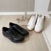 2024 Classic Designer Shoes Women's Sneakers Flat Casual Shoes Black White Sports fashion lace-up platform sneakers Walking Jog