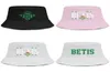 Real Betis los Verdiblancos RBB Texte Men et femmes pêcheur Bucket Sun Hat Design Custom Unique Classic Suncap Green Label7577847