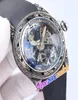 46mmx186mm Bubble L08203166 CO0082 Orologio da uomo automatico Scheletro nero Scheletro Black Tourbillon RETRO SCURNA CANNE CANNE GUSCA SPO6616261