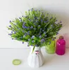 Decorative Flowers Factory Direct Selling Plastic Gypsophila Bouquet Small Rose Artificial Flower Outdoor Trough