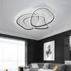 Lustres lampe à plafond Creative LED Light moderne dimmable pour le salon chambre à coucher de chambre à coucher