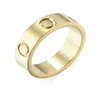 Plate Gold Ring Designer Jewelry Luxury Love Rings for Lovers Couple Gift Uomini Donne Populari feste di matrimonio Gioielli unisex Ladies 5797197