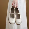 Dress Shoes 2024 Summer Chinese FashionMaryJane Thick Heel Cheongsam High Heels Small Fragrant Wind Square Head Single