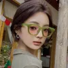 Lunettes de soleil mode femelle coréenne élégante forme carrée anti-glare verres de soleil hommes voyageur club club femme lunette de soleil