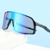 Lunettes de soleil Larges carrées extérieures UV400 Cycling VTB Bike Shades Bicycle Sungass Sport Running Riding Sun Glasses Ydyj-15 243g