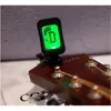 2024 Digital Clip-on Electric Tuner Guitar Bass ukulele Violin Tuner Universal LCDScreen Rotatável Acessórios de guitarra de ajuste preciso