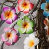 Dekorative Blumen 10pcs 5 cm Hawaiian Plumeria pe Foam Künstliche Blume DIY WREATH Kopfschmuck Hochzeit Dekoration Party Vorräte