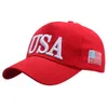 Trump Red Hat American élection 3d broderie USA Baseball Cap Sports Party Party