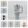 Stainless Steel Vacuum Insulated Tumbler with Lid Straw for Iced and Cold Beverages