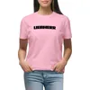 Polos Kobiet Liebherr T-Shirt Anime Ubrania Lady Funny Woman