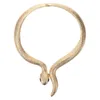 Подвесные ожерелья преувеличенные золотое ожерелье Bib Choker Женщины украшения украшения на хэллоуин ювелирные украшения мода
