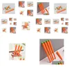 Gelpennen Groothandel 5000 pcs/Lot Creaive Carrot Roller Ballpoint Pen 0,5 mm Oranje Vegetable Keerstoffen Kerstcadeau Druppel Dhnyh Dhnyh