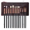 tout nouveau maquillage de 12pcs avec sac 2Colors maquillage pinceaux Set professionnels cosmétiques à paupières à paupières à lèvres Brosse navire original édition originale