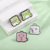 Animal Rabbit Frog Cats broche schattige anime films spellen harde emailpennen verzamelen cartoon broche backpack hoed tas kraag reversbadges