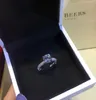 Rzymska biżuteria pierścieniowa wkładka sześcienna cyrkon srebrny pierścionek żeńska biżuteria biżuteria żeńska pierścienie zaręczynowe 8449520