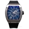 Luksusowy zegarek na rękę na rękę Men Series RM 023 Automatyczny zegarek mechaniczny Swiss World World Watch Person Billionaire Entry bilet