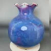 Vases en céramique Vase Jun Porcelaine décorating artisanat décorations de maison salon curio étagères de bureau High 25 cm